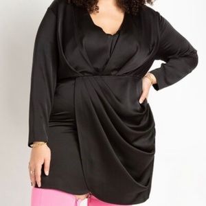 NWT Eloquii long sleeve cocktail dress